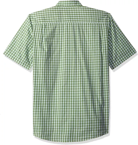 Vista 2 de Wrangler Authentics Camisa clásica a cuadros de manga corta para hombre