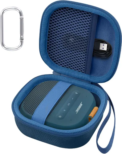 Vista 18 de Estuche duro para Altavoz inalámbrico portátil Bose SoundLink Micro Altavoz Bluetooth, negro
