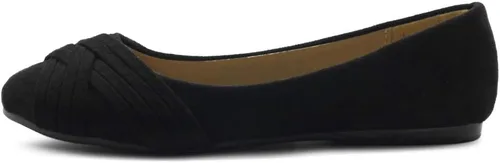 Vista 3 de Ollio - Zapatos planos estilo bailarina para mujer