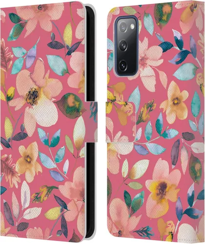 Vista 88 de Head Case Designs Officially Licensed Ninola Butterfly Nature Spring Floral Leather Wallet Case Compatible with Samsung Galaxy A07 4G
