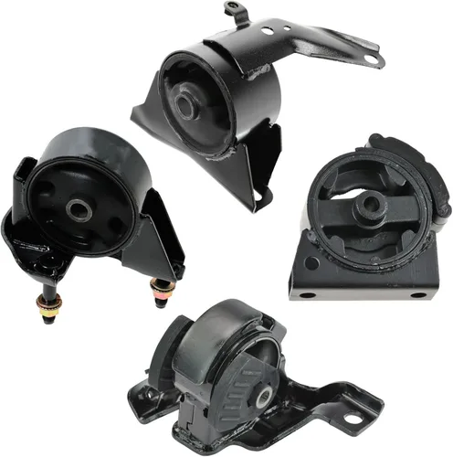Vista 114 de TRQ Kit de montaje de motor de transmisión de motor de 5 piezas compatible con Ford Five Hundred Montego 6sp Auto AT 2005 - 2007