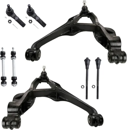 Vista 249 de Detroit Axle - Kit de brazos de control de extremo de 8 piezas para Toyota 2001-2003 Highlander 2002-2003 Camry Lexus ES300, 2 conjuntos de brazos