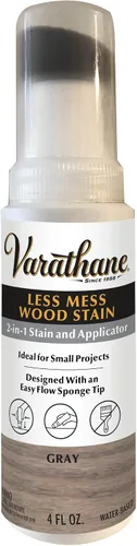 Vista 4 de Varathane 385685 Tinte para madera con menos desorden y aplicador, 4 onzas, Lavado blanco