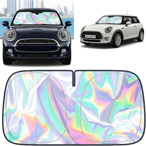 Vista 23 de Parasol para parabrisas BMW X1 E84 2016-2026 – Cubierta plegable para parabrisas X1 E84, accesorios para proteger el coche de los rayos del sol