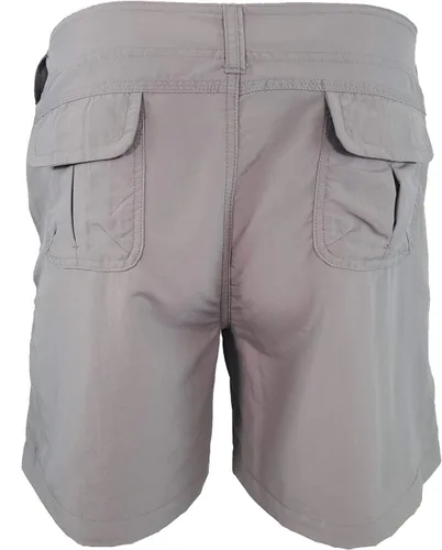 Vista 2 de Beach Outfitters Pantalón corto Challenger para mujer, Gris