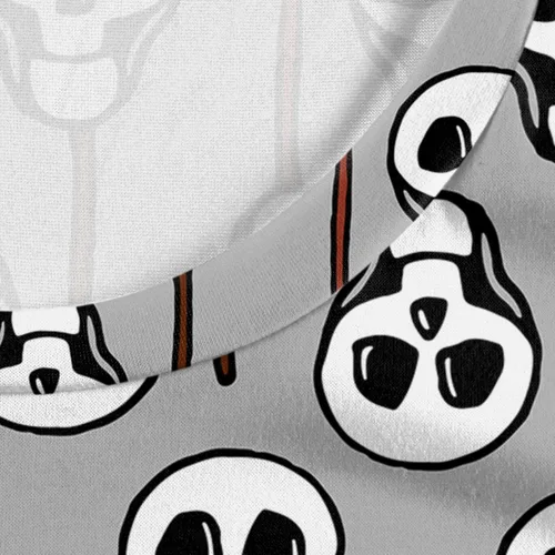 Vista 5 de UODSVP Vestido gótico vintage con panel de estampado a cuadros para mujer disfraz de manga larga suelto