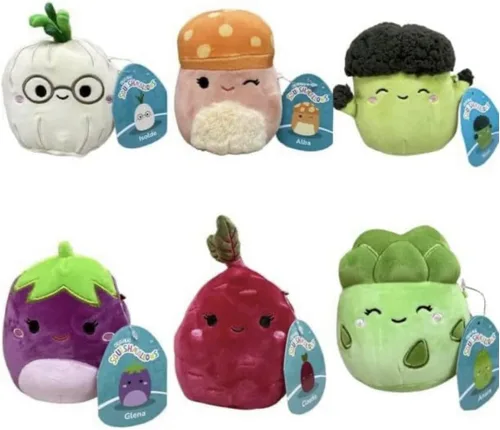 Vista 9 de Squishmallows Mystery - Paquete económico de 3 estrujables de 10 y 8 pulgadas, obtén un peluche grande y dos pequeños de Jazwares por menos, juguete