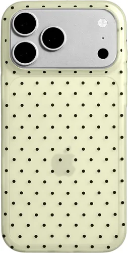 Vista 93 de inewateri Funda compatible con iPhone 11 con bonito diseño estético de lunares a la moda, fundas simples para TPU suave, funda de protección Negro