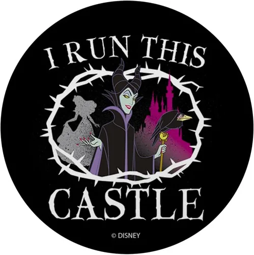 Vista 3 de Disney Sleeping Beauty I Run This Castle - PopSockets Grip and Stand for Phones and Tablets, Negro