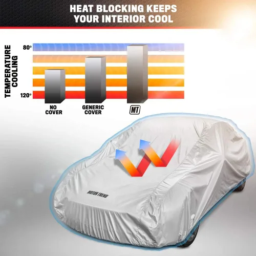 Vista 5 de Motor Trend FlexCover - Funda impermeable para coche