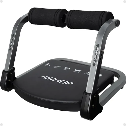 Vista 8 de AIRHOP Ab Machine 4-Speed Auto Rebound Sit Up Abdominal Trainer Home Gym
