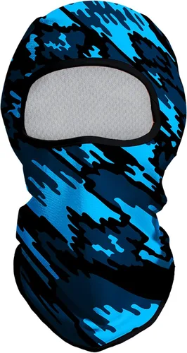 Vista 46 de Obacle Máscara Facial Pasamontañas para Hombres y Mujeres Ligera para Esquí, Caza, Ciclismo, Pesca Bear Cara Abierta Marrón