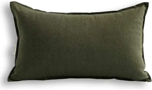 Vista 27 de Jeanerlor - Funda de cojín sólida de lino y algodón para decoración, de 18x18 pulgadas, funda de almohada especial para sofá, cama, silla