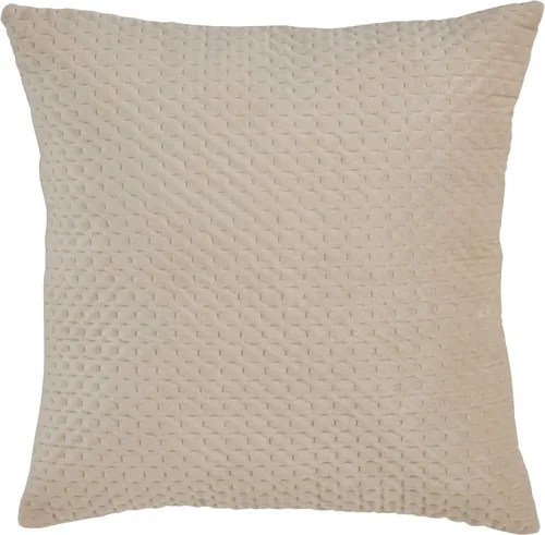 Vista 7 de SARO LIFESTYLE Pinsonic - Almohada de terciopelo beige, 14 x 20 pulgadas, relleno de poliéster