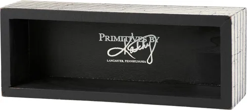 Vista 2 de Primitives by Kathy 31127 Cartel de caja recortada a rayas, 8 x 3 pulgadas, A Good Day