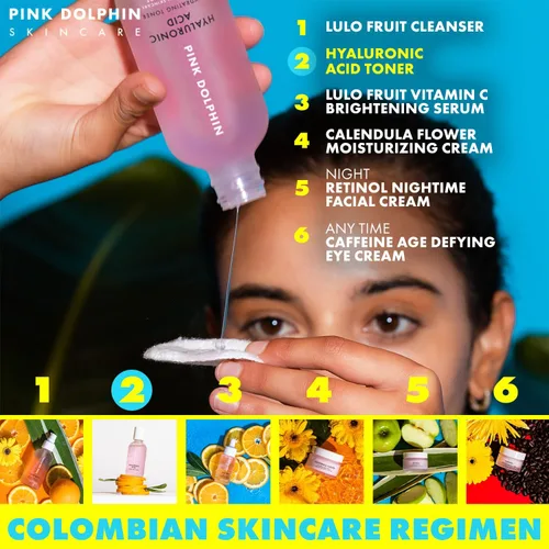 Vista 7 de Tónico facial hidratante de ácido hialurónico Tónico de hidratación de profundidad múltiple para piel más suave y más suave Aumento de colágeno
