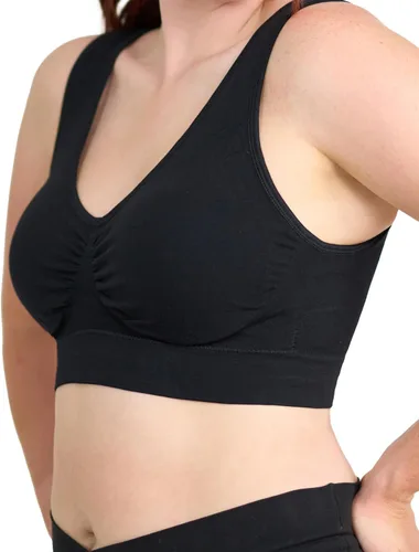 Vista 61 de Coobie Brasier sin costuras de cobertura completa para mujer con acolchado extraíble para mayor comodidad