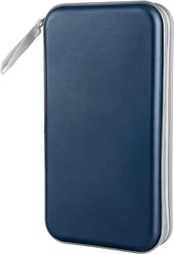 Vista 17 de Siveit Estuche para CD, Soporte para Estuche de DVD con Capacidad para 96 Discos de Plástico Duro, Estuches para Discos CD DVD, Carpeta Billetera