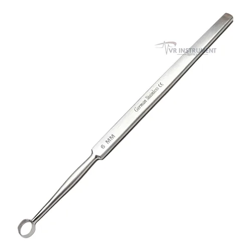 Vista 6 de Dermatología ENT Fox Dermal Curetas 6 MM Instrumentos quirúrgicos MedicaI 5.5