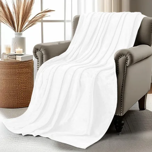 Vista 24 de Utopia Bedding Manta de forro polar negro, tamaño individual, ligera, mullida, suave, antiestática de microfibra (60 x 80 pulgadas)