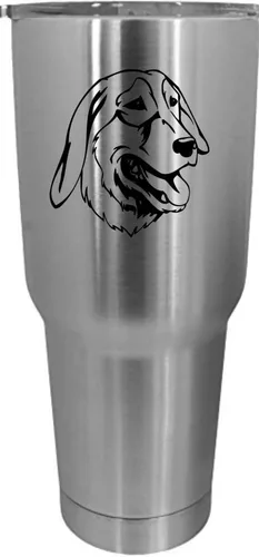 Vista 131 de Cairn Terrier - Vaso grabado con temática de perro, 30 onzas