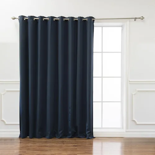 Vista 6 de Best Home Fashion Cortina térmica opaca con parte superior con ojales anchos Gris