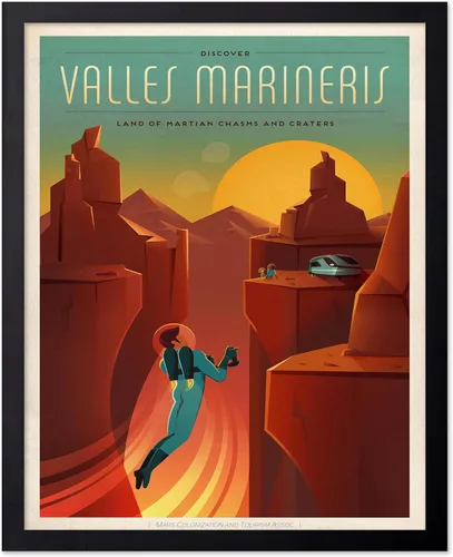 Vista 53 de Poster Master Póster celestial – Impresión del mapa de las estrellas – Regalo para astronomía, fanáticos lunares – Arte vintage para el hogar