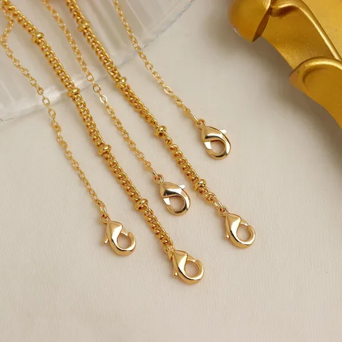 Vista 7 de Jean Beau Collares con colgante de piedra dorada para mujer, collar grueso de piedras preciosas colgantes para boda, baile de graduación, joyería