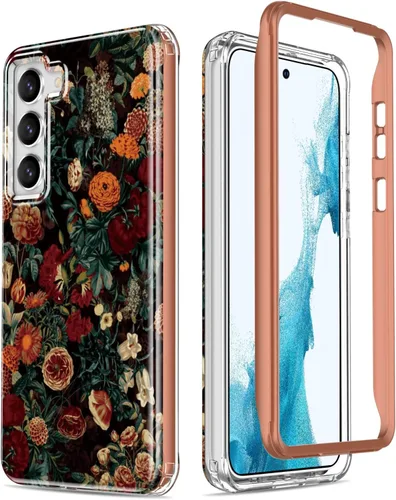 Vista 8 de Esdot Funda para Samsung Galaxy S23 Ultra, Grado Militar que Pasa Prueba de Caída de 21 pies, Cubierta Resistente con Diseños de Moda para Mujeres