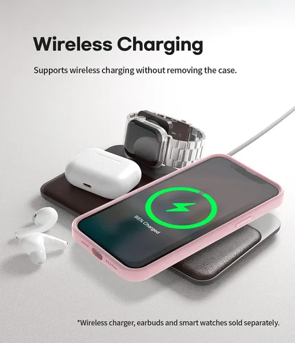 Vista 3 de GOOSPERY Funda de silicona líquida compatible con iPhone 13 Pro Max, protección de cuerpo completo, suave al tacto, a prueba de golpes, con forro