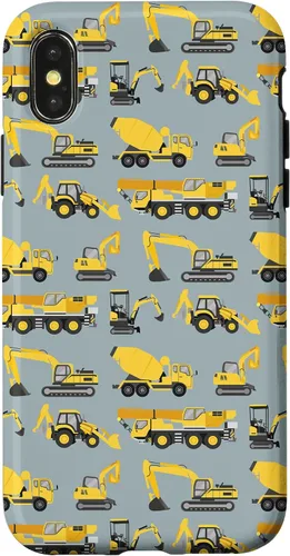 Vista 5 de Fun Construction Vehicles Truck Pattern Case for iPhone 17