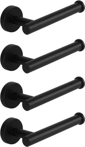 Vista 21 de NearMoon Portarrollos de papel para baño, soporte premium de papel higiénico SUS304 de acero inoxidable resistente al óxido montado en la pared