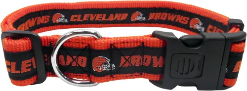 Vista 43 de Collar para mascotas Pets First con licencia NFL Arizona Cardinals, pequeño - Collar para perros resistente, fuerte y duradero. Disponible en 31