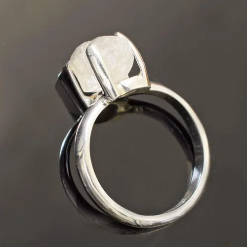 Vista 3 de Starborn - Anillo de cristal de fenacita (3,0 cts) transparente