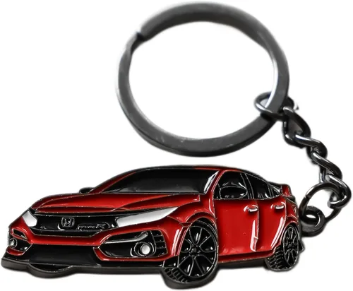 Vista 6 de Gran llavero de coche - Va muy bien con llaves, accesorios compatibles con Civic Negro