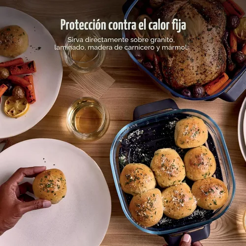 Vista 11 de Ninja Crispi Pro - Freidora de aire de vidrio 6 en 1 Recipientes y tapas de 450 °F, no tóxico, de 6 cuartos y 2.5 cuartos de galón Microondas