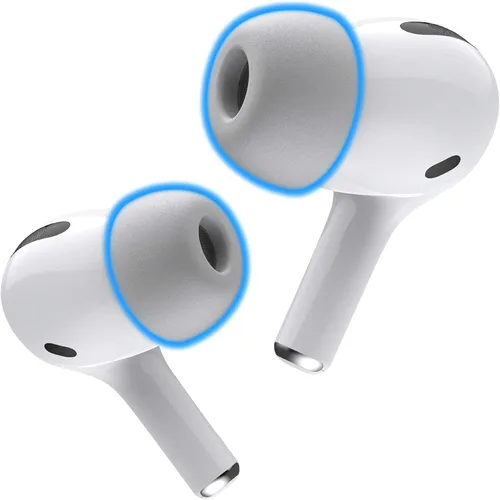 Vista 19 de Almohadillas de espuma viscoelástica Foam Masters para AirPods Pro 1ª y 2ª generación Cómodas Seguras Mejor cancelación de ruido Reemplazo