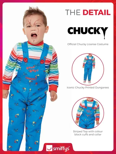 Vista 3 de Toddler Chucky Costume