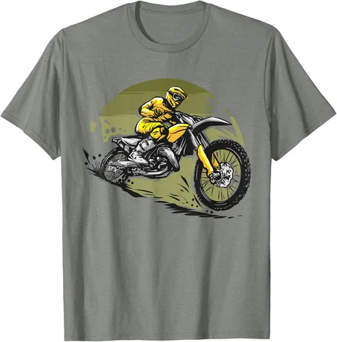 Vista 36 de Camiseta de motocross Supermotard Enduro, Negro, S