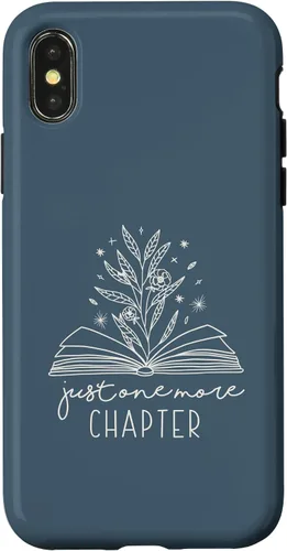 Vista 5 de Just One More Chapter - Carcasa para iPhone 17 (azul pizarra)