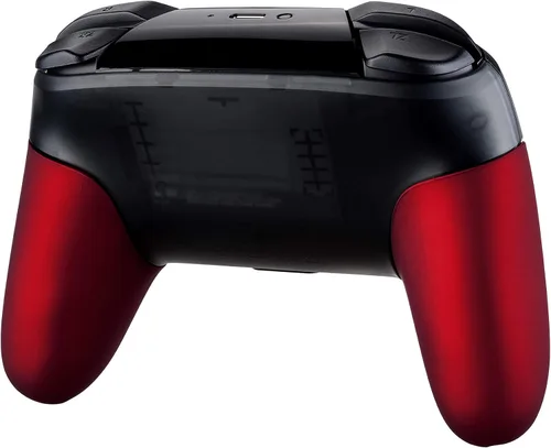 Vista 4 de eXtremeRate Red Replacement Handle Grips for Nintendo Switch Pro Controller, Soft Touch DIY Hand Grip Shell for Nintendo Switch Pro - Controller NOT