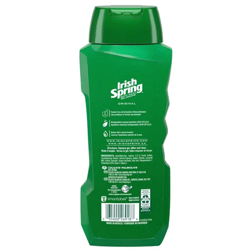 Vista 9 de Irish Spring Original Gel de baño para hombre, 18 onzas líquidas (paquete de 4)