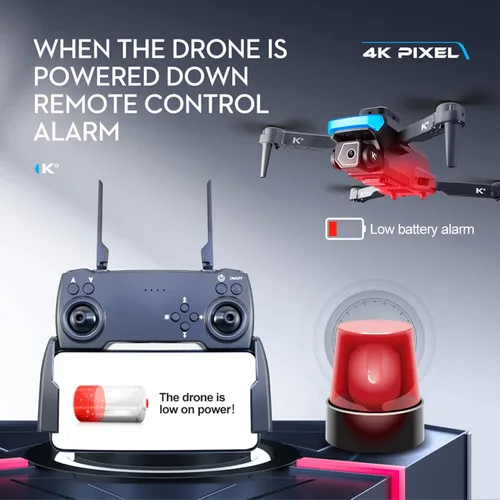 Vista 4 de GoolRC Drone 4K RC Drone de control remoto con cámara Daul 4K 4 lados Evitación de obstáculos Posicionamiento de flujo óptico FPV Quadcopter