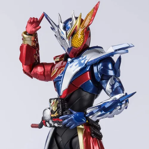 Vista 3 de Bandai Tamashii Nations S.H. Figuarts Kamen Rider Build Cross-Z Build Form Kamen Rider Figura de acción