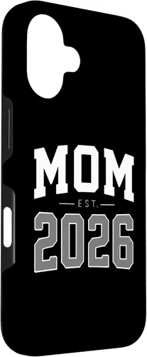 Vista 3 de Mom Est 2026 New Mother Parent New Born Child Parenthood Case for iPhone 16