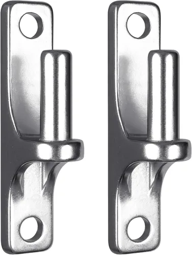 Vista 10 de Insaga Bisagra de puerta para valla de montaje en pared, bisagras de puerta de granja resistentes, acero inoxidable 304 fundido con diseño