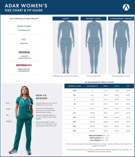 Vista 8 de Adar - Abrigo de laboratorio elástico universal para mujer, abrigo de laboratorio con cintura de pestañas de 28 pulgadas