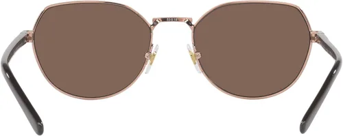 Vista 4 de Vogue Eyewear Woman Sunglasses Gold Frame, Dark Blue Lenses, 53MM