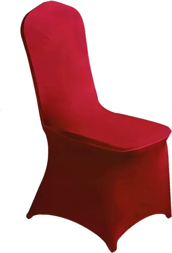Vista 9 de MDS - Juego de 10 fundas elásticas de elastano blanco para sillas de comedor, bodas, fiestas, comedor, banquetes, sala de estar, universales