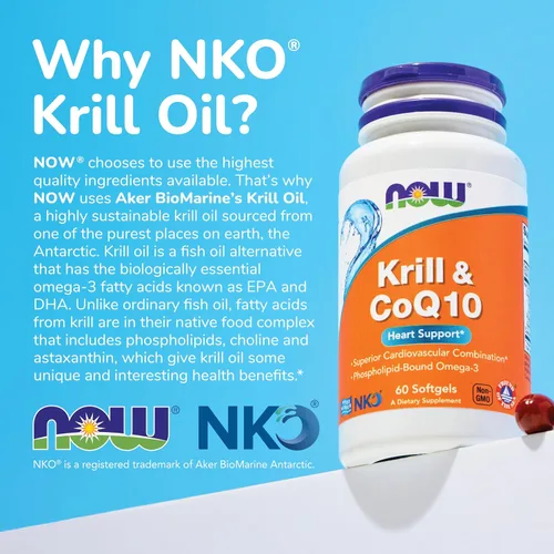 Vista 5 de Aceite de krill Now Foods Neptune, ANO-018, 60, 1, 1